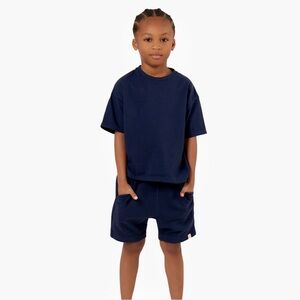 NWT Classic Navy Kids Short Sleeve Tee